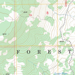 US Forest Service - Topo Koosharem, UT FSTopo Legacy digital map