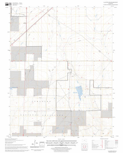 US Forest Service - Topo La Junta SW, CO FSTopo Legacy digital map
