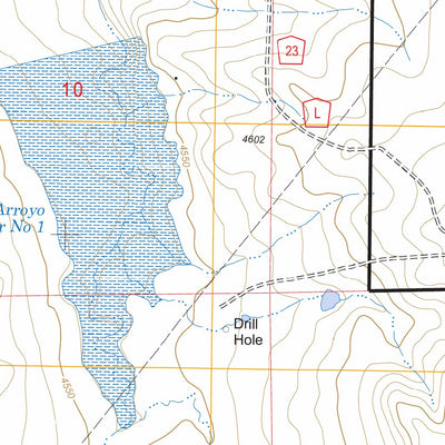 US Forest Service - Topo La Junta SW, CO FSTopo Legacy digital map