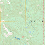 US Forest Service - Topo Lake Creek, WY FSTopo Legacy digital map