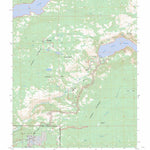 US Forest Service - Topo Lake Eleanor, CA FSTopo Legacy digital map