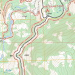 US Forest Service - Topo Lake Eleanor, CA FSTopo Legacy digital map