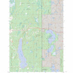 US Forest Service - Topo Lake Lucerne, WI FSTopo Legacy digital map