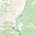 US Forest Service - Topo Lake Mountain, MT FSTopo Legacy digital map