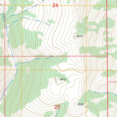 US Forest Service - Topo Lake Mountain, WY FSTopo Legacy digital map