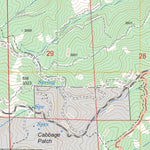 US Forest Service - Topo Lake Pillsbury, CA FSTopo Legacy digital map