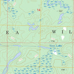 US Forest Service - Topo Lake Polly, MN FSTopo Legacy digital map