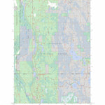 US Forest Service - Topo Lake Stella, MI FSTopo Legacy digital map