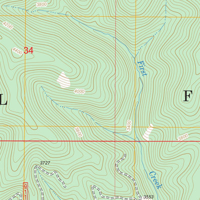 US Forest Service - Topo Lamb Peak, ID FSTopo Legacy digital map