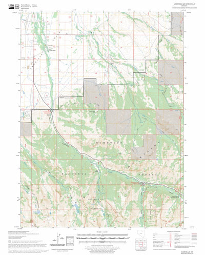 US Forest Service - Topo Lamoille, NV FSTopo Legacy digital map