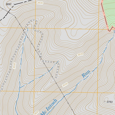 US Forest Service - Topo Laneville, WV FSTopo Legacy digital map
