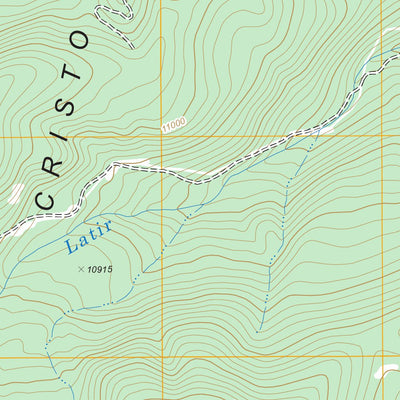 US Forest Service - Topo Latir Peak, NM FSTopo Legacy digital map