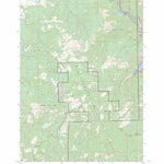US Forest Service - Topo Lawhead Creek, OR FSTopo Legacy digital map