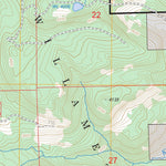 US Forest Service - Topo Lawhead Creek, OR FSTopo Legacy digital map