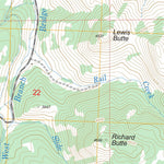 US Forest Service - Topo Lawson Mountain, OR FSTopo Legacy digital map