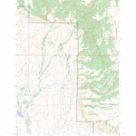 US Forest Service - Topo Leavitt Reservoir, WY FSTopo Legacy digital map