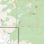 US Forest Service - Topo Leavitt Reservoir, WY FSTopo Legacy digital map