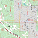 US Forest Service - Topo Leek Spring Hill, CA FSTopo Legacy digital map