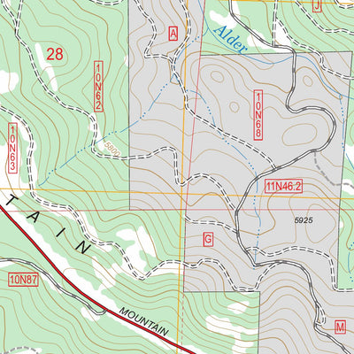 US Forest Service - Topo Leek Spring Hill, CA FSTopo Legacy digital map