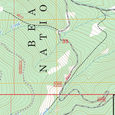 Leonard Creek, MT FSTopo Preview 3
