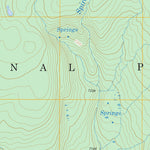 US Forest Service - Topo Lewis Canyon, WY FSTopo Legacy digital map