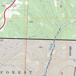 US Forest Service - Topo Lewisville, OH FSTopo Legacy digital map