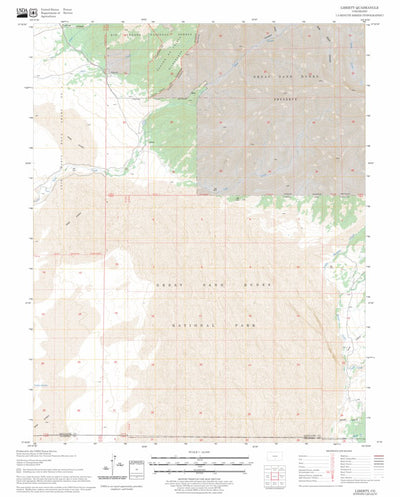 US Forest Service - Topo Liberty, CO FSTopo Legacy digital map