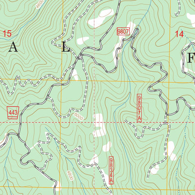 US Forest Service - Topo Lick Point, ID FSTopo Legacy digital map