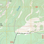 US Forest Service - Topo Lightning Peak, WA FSTopo Legacy digital map
