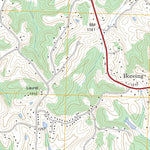 US Forest Service - Topo Lily, KY FSTopo Legacy digital map