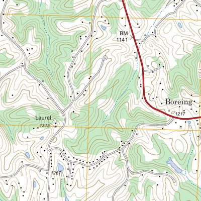 US Forest Service - Topo Lily, KY FSTopo Legacy digital map
