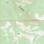 US Forest Service - Topo Limestone Butte, MT FSTopo Legacy digital map