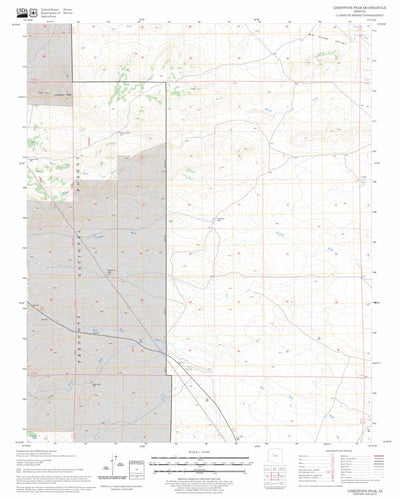 US Forest Service - Topo Limestone Peak, AZ FSTopo Legacy digital map