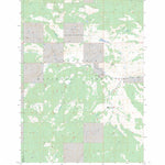 US Forest Service - Topo Lincoln Mountain, MT FSTopo Legacy digital map