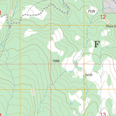 US Forest Service - Topo Lincoln Mountain, MT FSTopo Legacy digital map