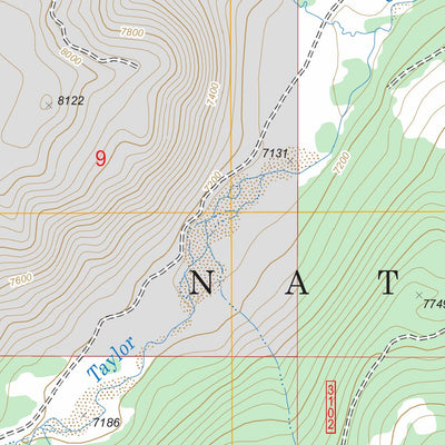 US Forest Service - Topo Lincoln Mountain, MT FSTopo Legacy digital map