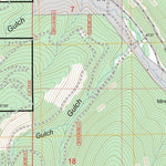 US Forest Service - Topo Lincoln, MT FSTopo Legacy digital map