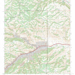 US Forest Service - Topo Lincoln, NM FSTopo Legacy digital map