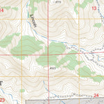 US Forest Service - Topo Lincoln, NM FSTopo Legacy digital map