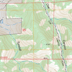 US Forest Service - Topo Lincoln, NM FSTopo Legacy digital map