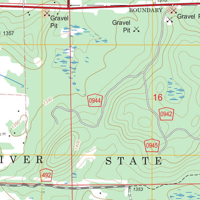 US Forest Service - Topo Linden Grove, MN FSTopo Legacy digital map