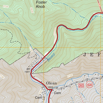 US Forest Service - Topo Lindside, WV - VA FSTopo Legacy digital map