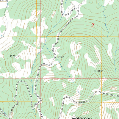 US Forest Service - Topo Lindstrom Peak, ID FSTopo Legacy digital map