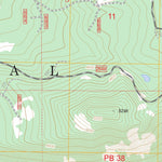 US Forest Service - Topo Linton Lake, OR FSTopo Legacy digital map