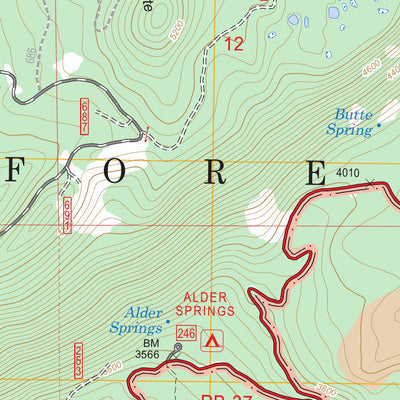 US Forest Service - Topo Linton Lake, OR FSTopo Legacy digital map