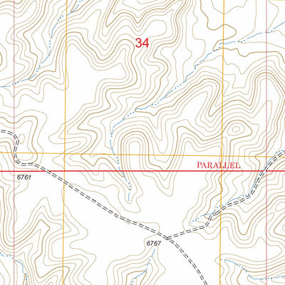 US Forest Service - Topo Linwood Canyon, WY FSTopo Legacy digital map