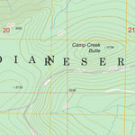 US Forest Service - Topo Lionshead, OR FSTopo Legacy digital map