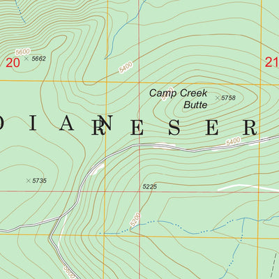 US Forest Service - Topo Lionshead, OR FSTopo Legacy digital map