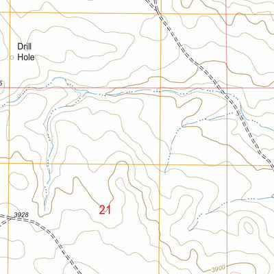 US Forest Service - Topo Little Alkali Creek, WY FSTopo Legacy digital map