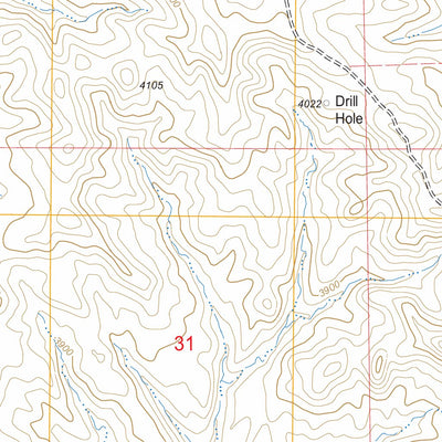 US Forest Service - Topo Little Alkali Creek, WY FSTopo Legacy digital map
